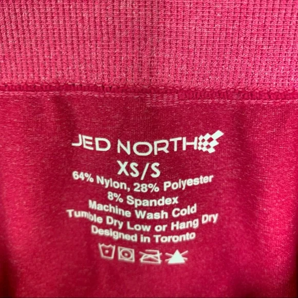 Jed North Seamless Pink Leggings XS F2 G22 - Picture 6 of 6